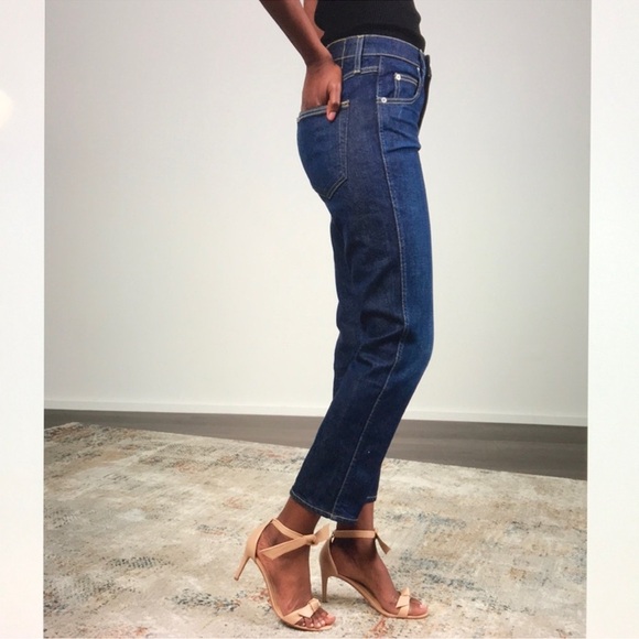 Amo Chloe Crop High Rise Denim Jeans - Picture 6 of 10